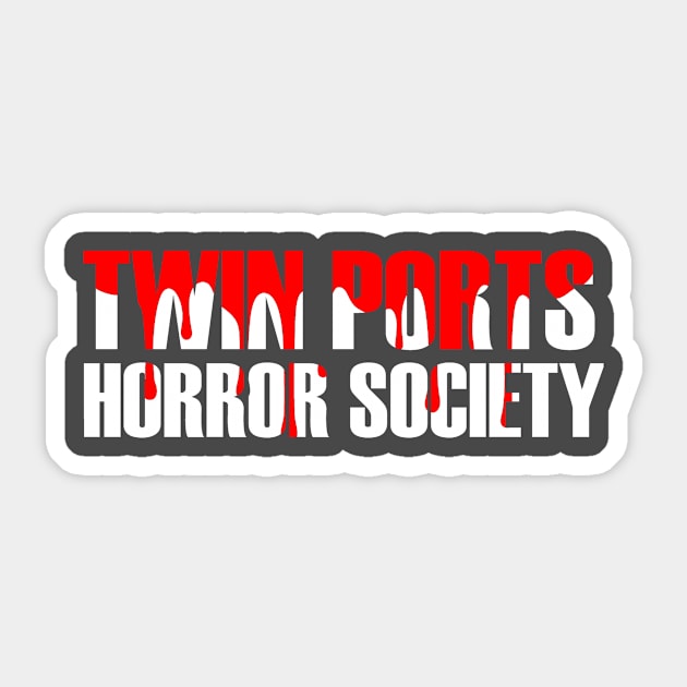 TPHS Classic Logo Sticker by Twin Ports Horror Society